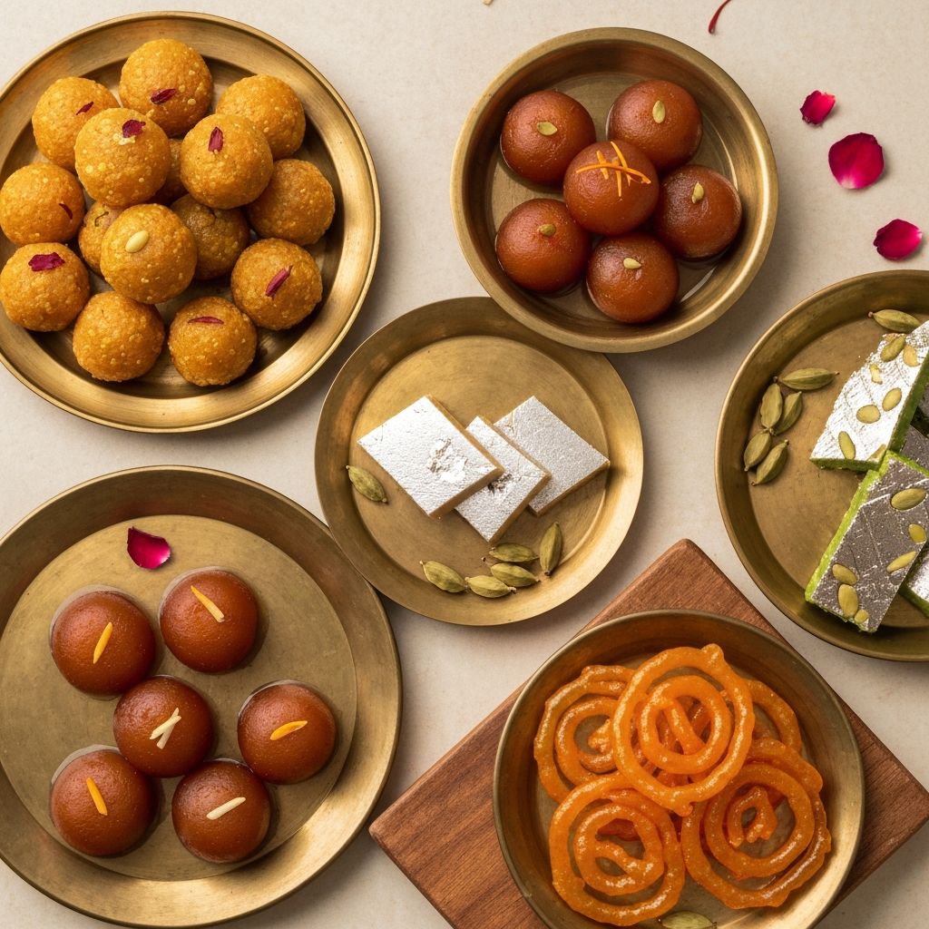 Traditional Indian sweets